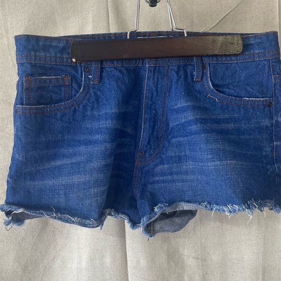 Forever 21 Blue Jean Shorts - Picture 4 of 4